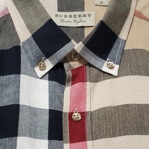 Burberry Nova Check Men's Button Up Shirt